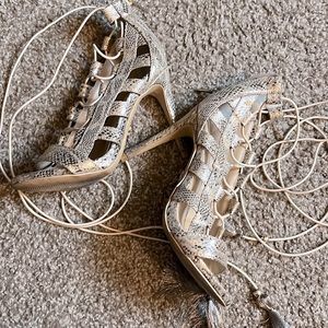 Thalia Sodi strappy heels